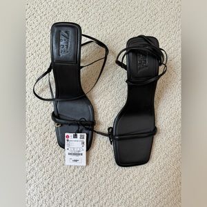 Zara heels new w/ tags on 🏷️size 10 $69.90 retail